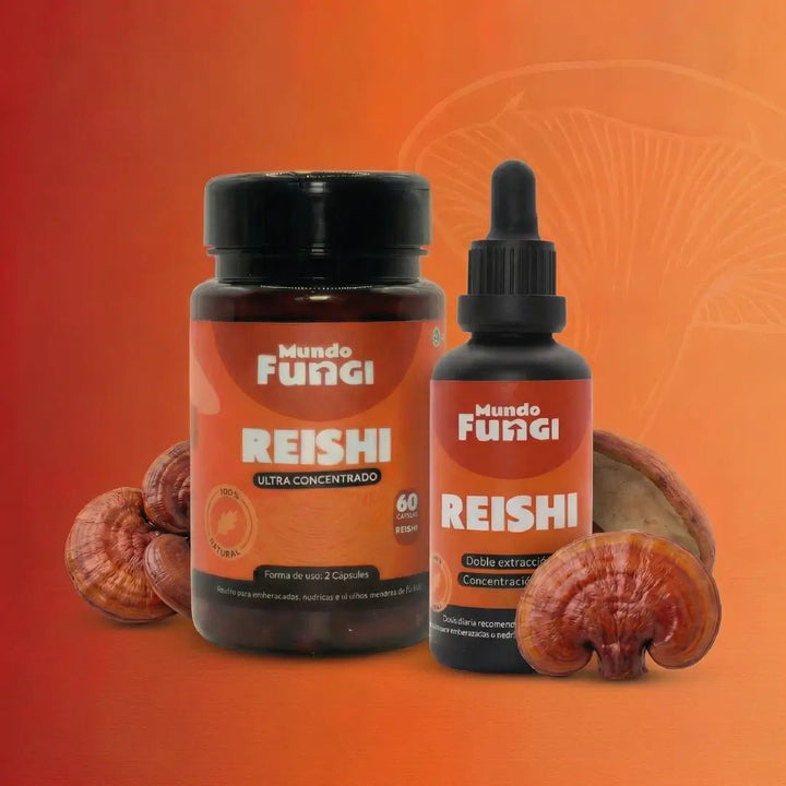 Packs gotas y capsulas Reishi XL
