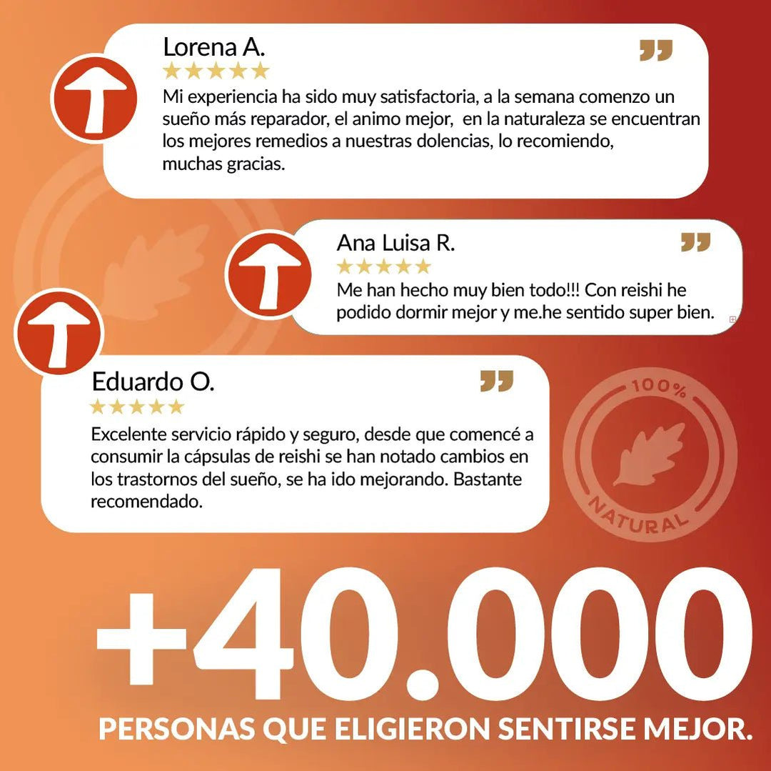 Reishi Capsulas - Hormonal y Metabolismo