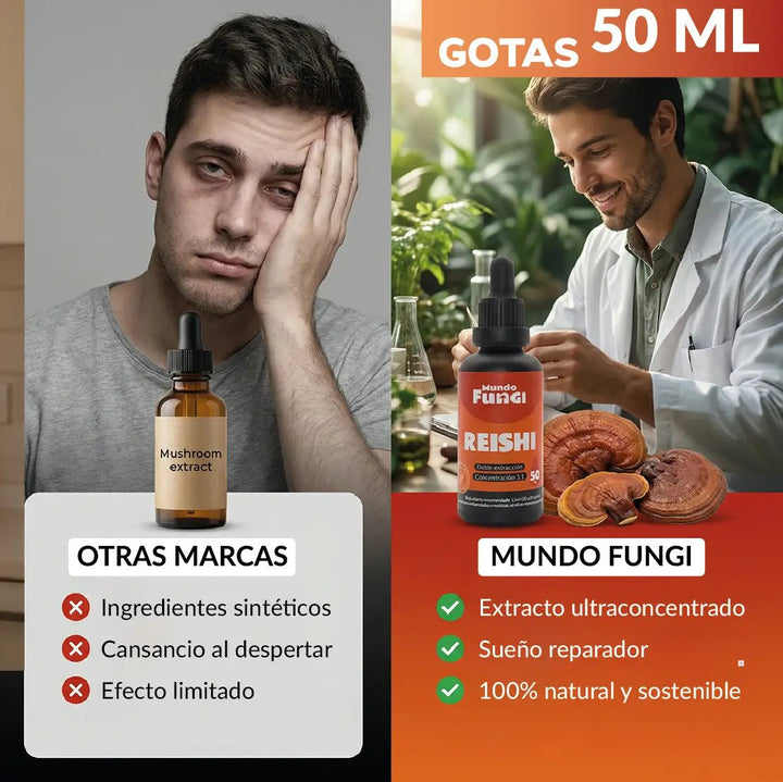 Reishi Gotas – Descanso y Anti‑estrés