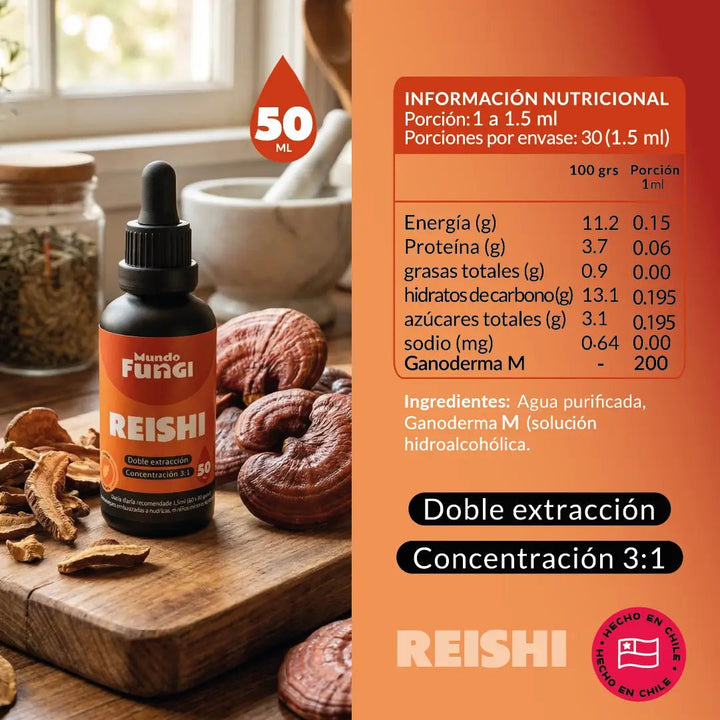 Reishi Gotas – Descanso y Anti‑estrés