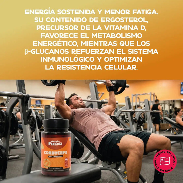 Cordyceps Cápsulas – Energía y Oxigenación