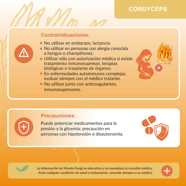 Cordyceps Cápsulas – Energía y Oxigenación