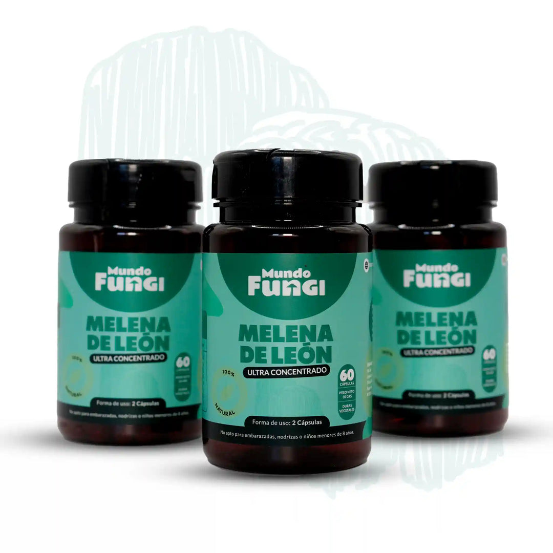 Cápsulas de Hongo Melena de León - Ultra concentrado