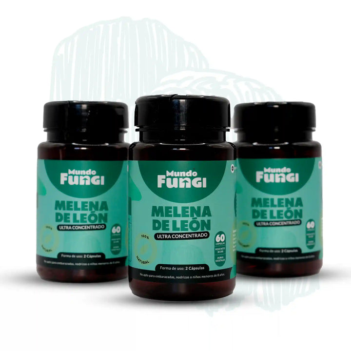 Cápsulas de Hongo Melena de León - Ultra concentrado