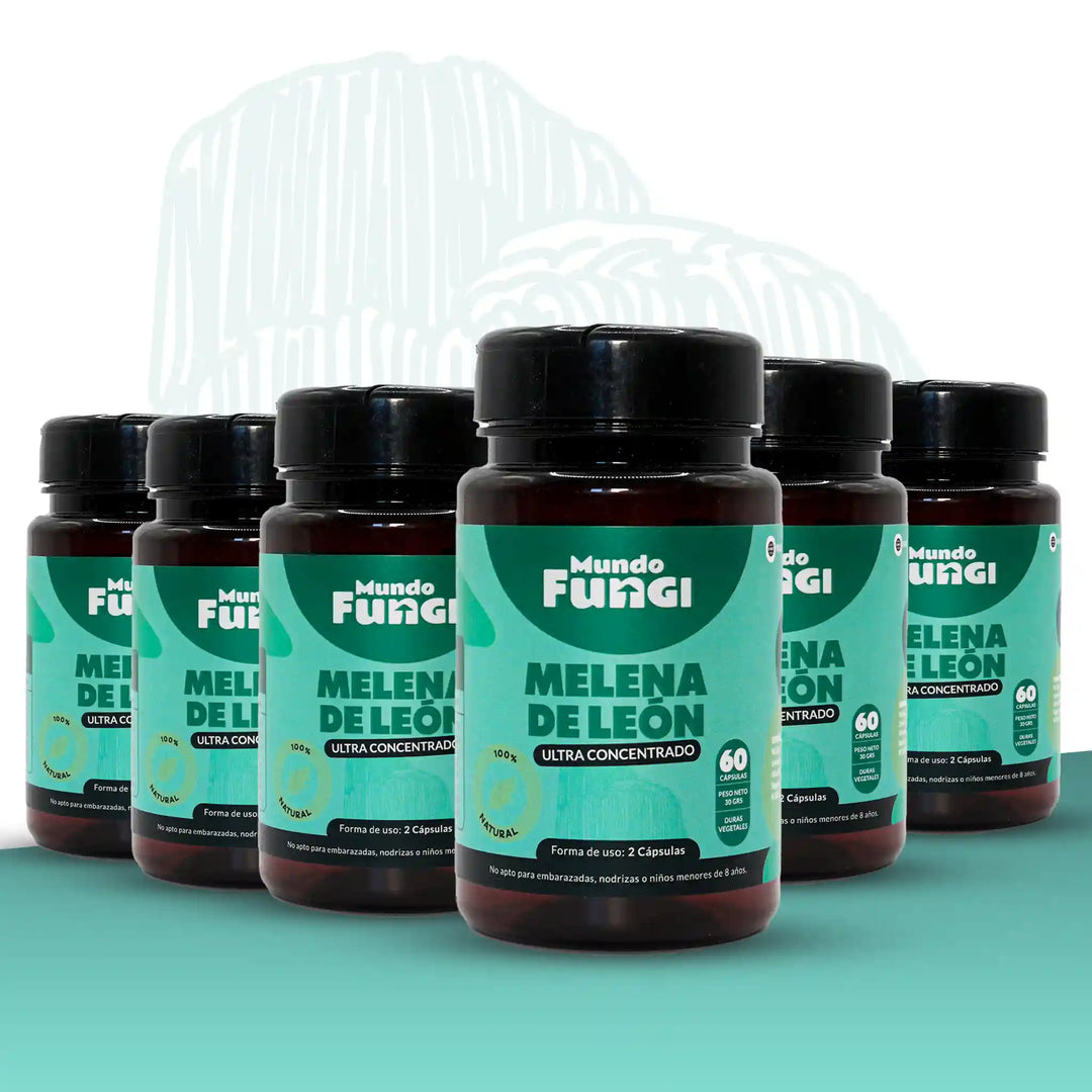 Cápsulas de Hongo Melena de León - Ultra concentrado