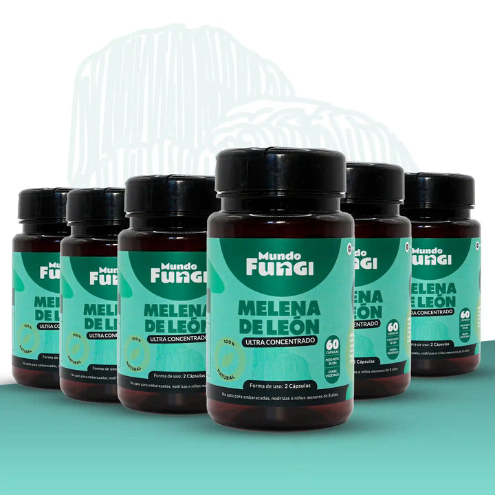 Cápsulas de Hongo Melena de León - Ultra concentrado