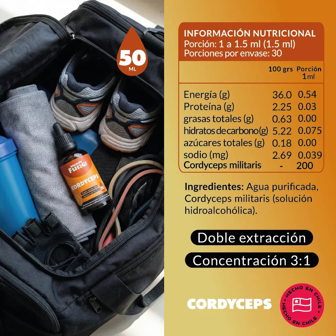 Cordyceps Gotas – Energía y Vitalidad