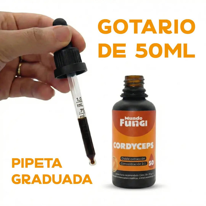 Cordyceps Gotas – Energía y Vitalidad
