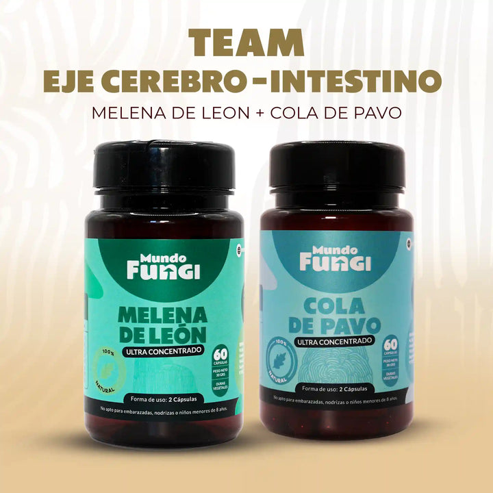 Pack Team Eje Cerebro + Intestino
