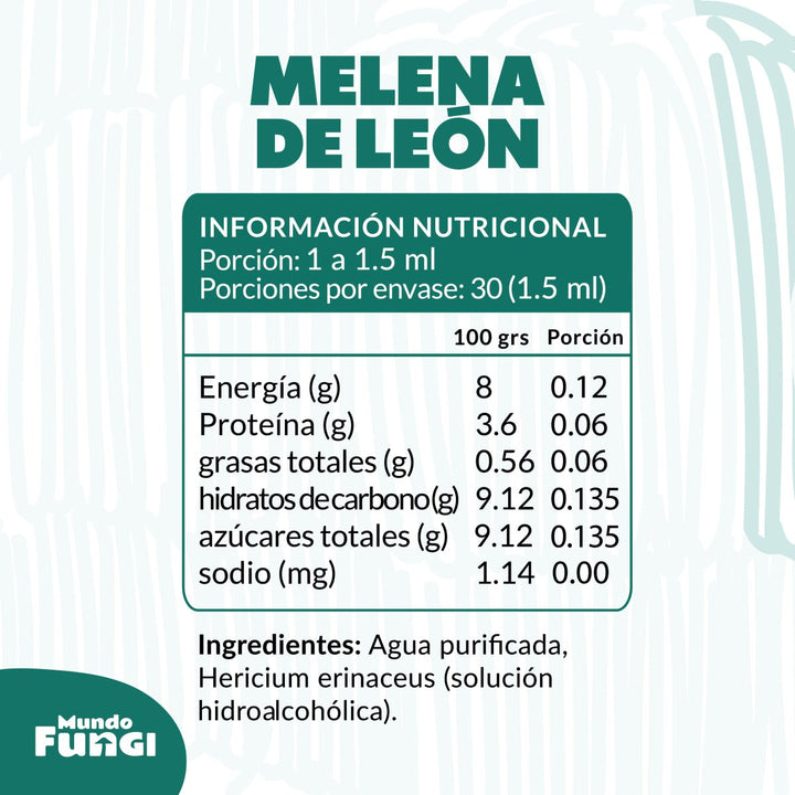Gotas de Melena de León - Ultra concentrado 50ML