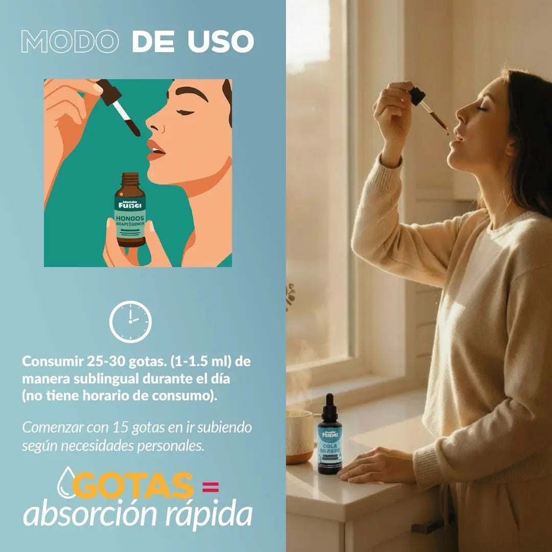 Cola de Pavo Gotas – Defensas y Antioxidante