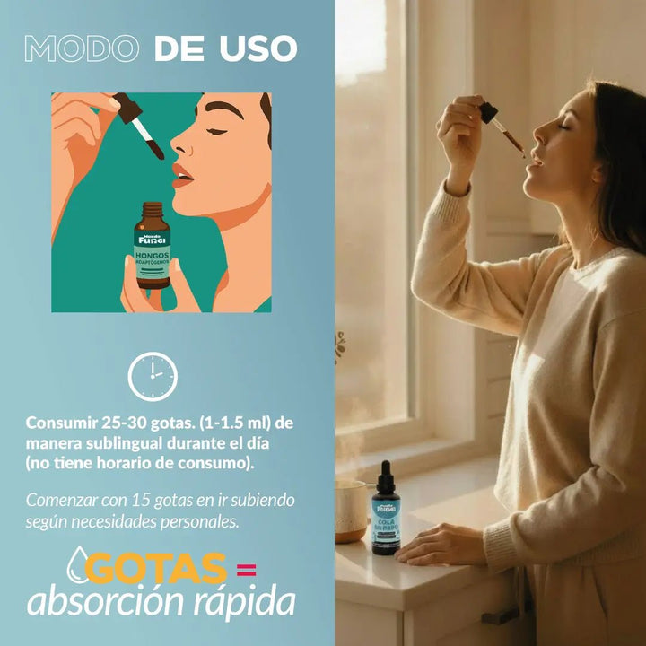 Cola de Pavo Gotas – Defensas y Antioxidante
