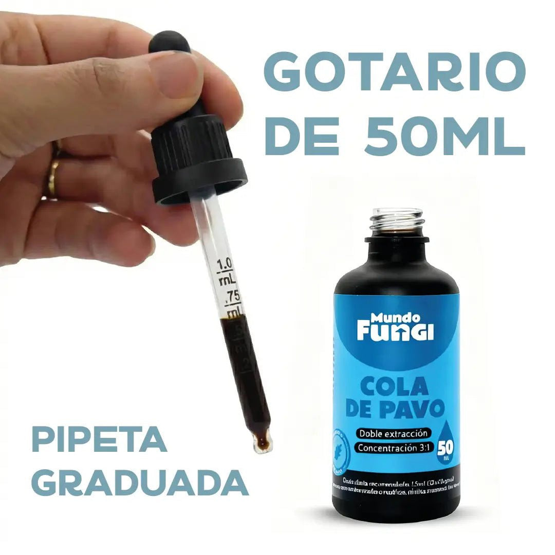 Cola de Pavo Gotas – Defensas y Antioxidante